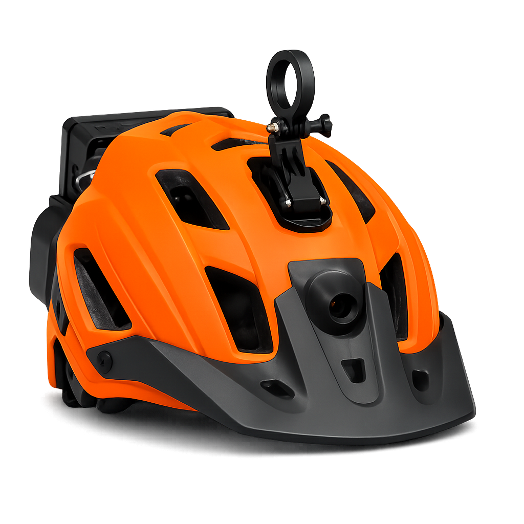 LROX Helm-Prototyp von vorne